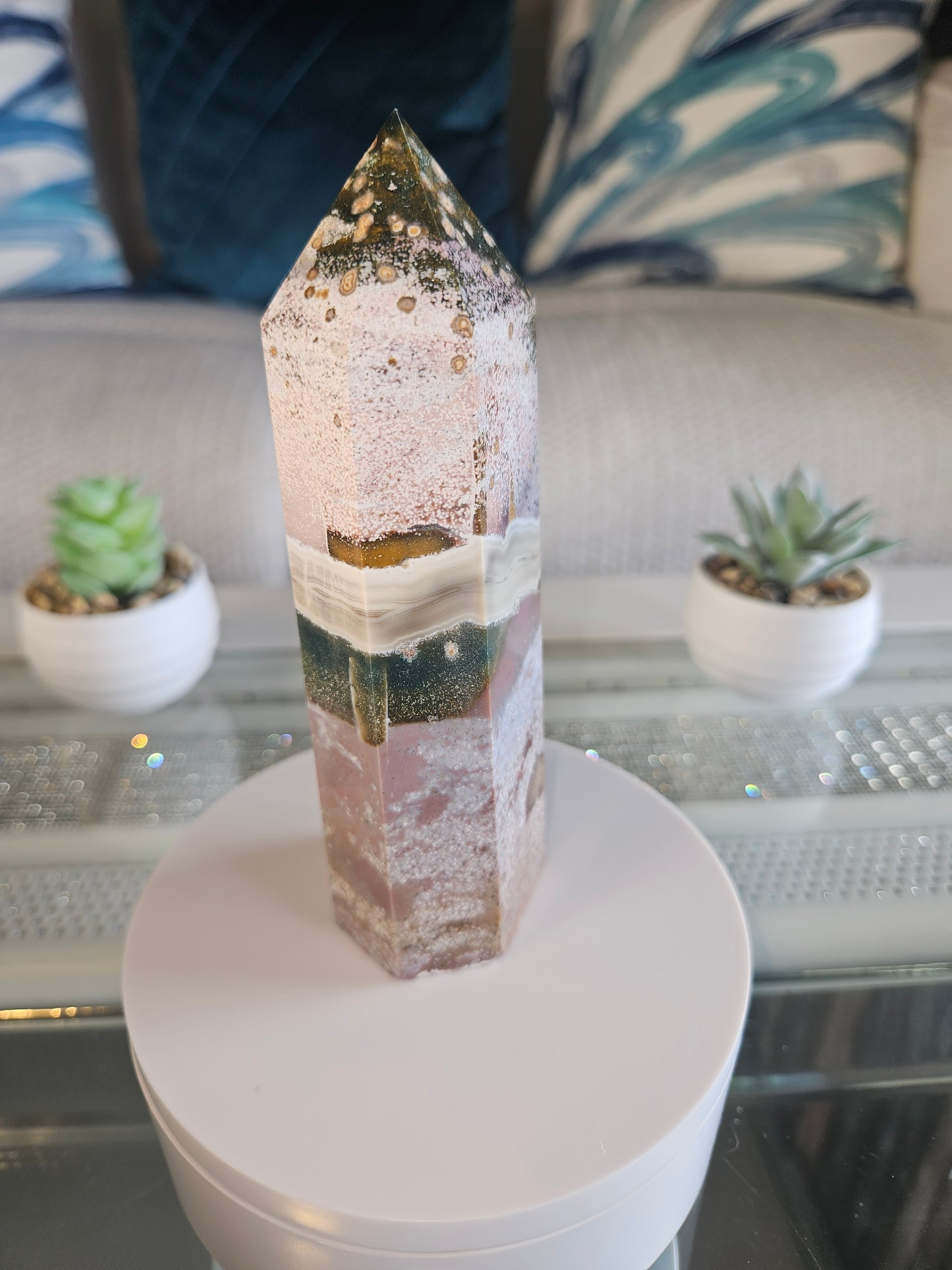 Pink Ocean Jasper Tower 19