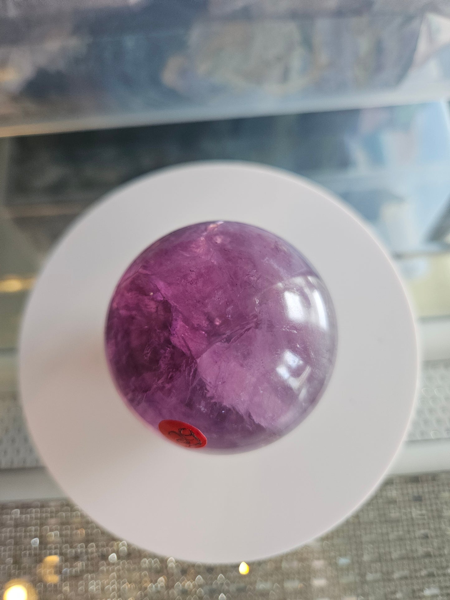 Fluorite sphere 6