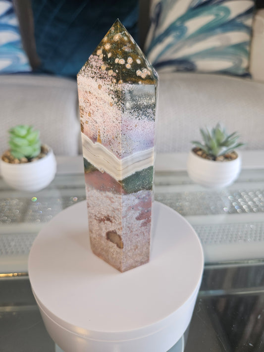 Pink Ocean Jasper Tower 19