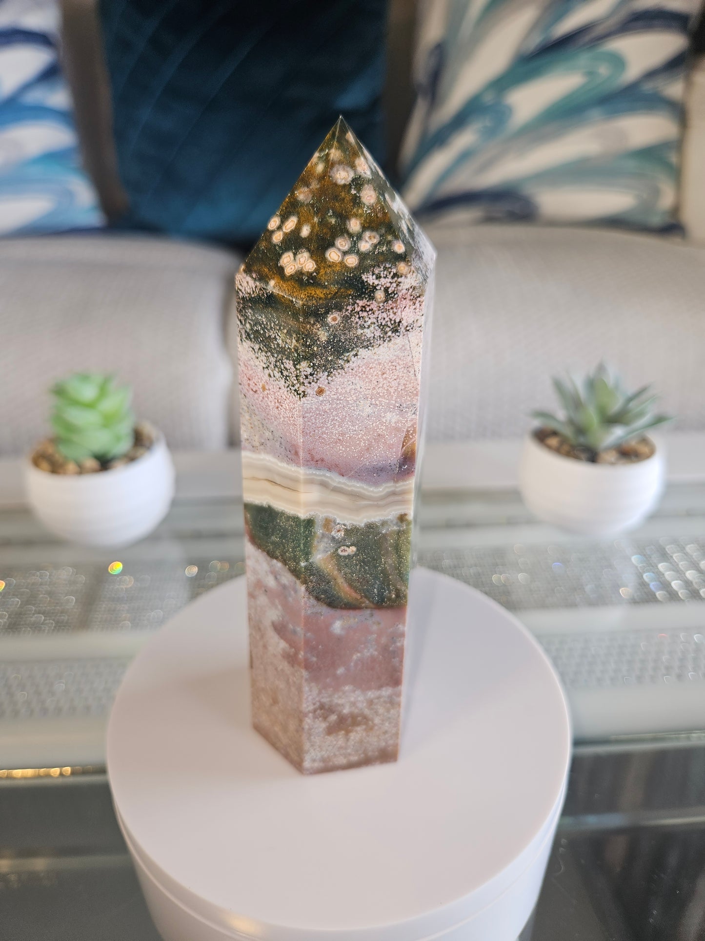 Pink Ocean Jasper Tower 19